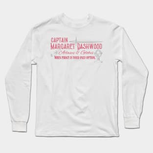 Captain Margaret Dashwood Atlases and Globes Long Sleeve T-Shirt